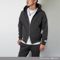 BANDEL Zip Hoodie Sleeve Woven Label Charcoal Grey
