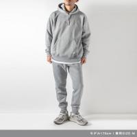 Narrow Embroidery sweatpant Heather Grey