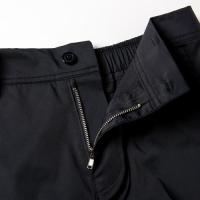 Water Repellent GOLF Pants Long Black×White