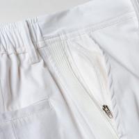 Water Repellent GOLF Pants Long White×White