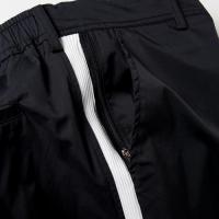 Water Repellent GOLF Pants Short Black×White