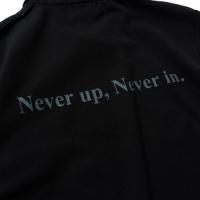 BANDEL Never up,Never in GOLF POLO Black×Grey