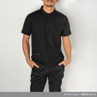 BANDEL Never up,Never in GOLF POLO Black×Grey