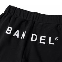 BANDEL BackPrint Logo Shorts Black