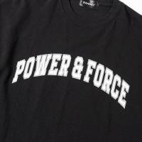 BANDEL　POWER&FORCE ARCH LOGO L/S TEE BLACK