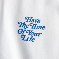 Hoodie Have The Time Of Your Life White×Blue