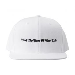 Cap Have The Time of Your Life Straight Logo White