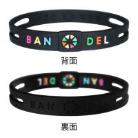 BANDEL  String Bracelet Black×Multi