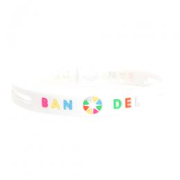BANDEL  String Bracelet White×Multi
