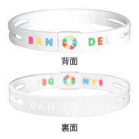 BANDEL  String Bracelet White×Multi