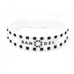 BANDEL Studs Bracelet White×Black