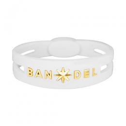 BANDEL Metal Bracelet White×Gold