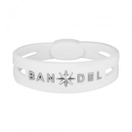 BANDEL Metal Bracelet White×Silver