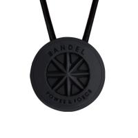 BANDEL Metal Necklace Black×Silver