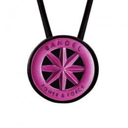 BANDEL Metal Necklace Black×Pink