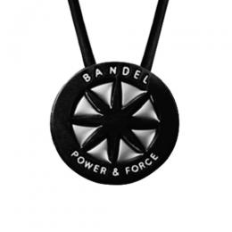 BANDEL Metallic Necklace Black×Silver