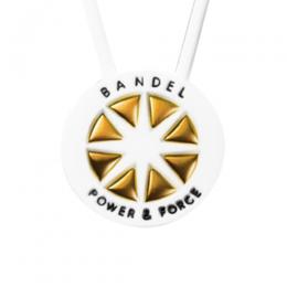 BANDEL Metallic Necklace White×Gold