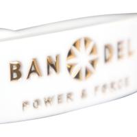 BANDEL Metallic Bracelet White×Gold