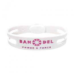 BANDEL Metallic Bracelet White×Pink