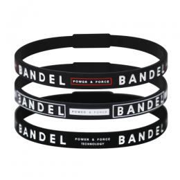 BANDEL Line Bracelet 3 Piece Black