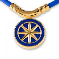 BANDEL Healthcare Necklace Earth Blue×Gold