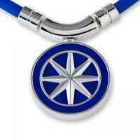 BANDEL Healthcare Necklace Earth Blue×Silver