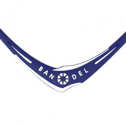 BANDEL Cross Necklace Navy×White