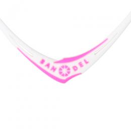 BANDEL Cross Necklace White×Pink