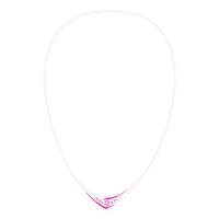 BANDEL Cross Necklace White×Pink