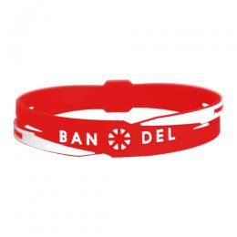 BANDEL Cross Bracelet Red×White