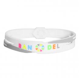 BANDEL Cross Bracelet White×Multi