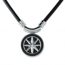 BANDEL Healthcare Necklace Earth Black×Silver