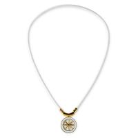 BANDEL Healthcare Necklace Earth White×Gold