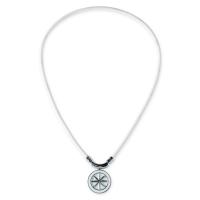 BANDEL Healthcare Necklace Earth White×Sliver