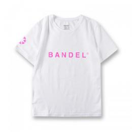 BANDEL Short Sleeve T Summer Capsule White×Pink