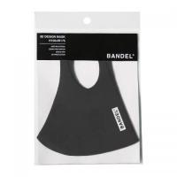 BANDEL 3D design mask staple logo Grey×Black