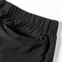 BANDEL WATER REPELLENT STRETCH TAPERED PANTS BLACK