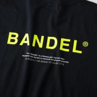  BANDEL GHOST Short Sleeve T Black×Neon Yellow