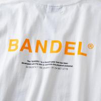 BANDEL GHOST Short Sleeve T White×Neon Orange