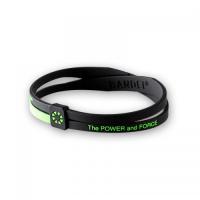 BANDEL Double Bracelet　Black × Green