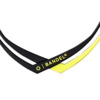 BANDEL Double Necklace　Black × Yellow