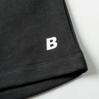 BANDEL　B SWEAT SHORTS Charcoal Grey