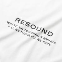 RESOUND CLOTHING×BANDEL S/S ICON T-Shirts WHITE