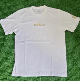 SNIPER Tシャツ【WHITE】 Gold×Silver (Lサイズ)