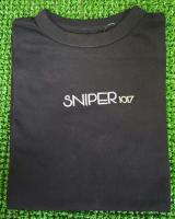 SNIPER Tシャツ【BLACK】 Silver×Gold (Lサイズ)