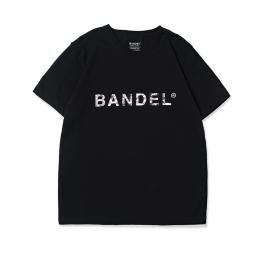 BANDEL Short Sleeve T Geometry Camo Logo Black