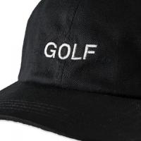 BANDE WG GOLF FLAT VISOR GOLF CAP (Black×White)