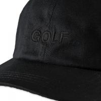 BANDE WG GOLF FLAT VISOR GOLF CAP (Black×Black)