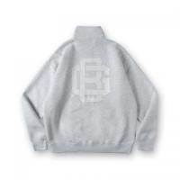 BANDEL　BG LOGO HALF ZIP PULLOVER　Grey