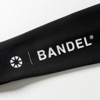 BANDEL VERTICAL LOGO L/S MOC T SHIRTS BLACK